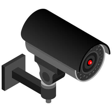 Isometric Security Camera
