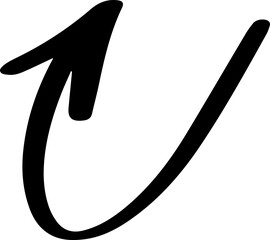 doodle sketch grunge marker arrow