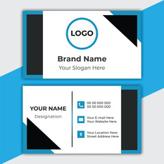 Card design. Double-sided creative business card. Template. Portrait and landscape orientation. Horizontal and vertical layout. Vector illustration. Modern Business Card. Creative  Business Card.