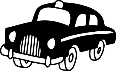 doodle sketch english London  United Kingdom element taxi - obrazy, fototapety, plakaty