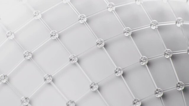 Plexus Rotating White Globe Loop