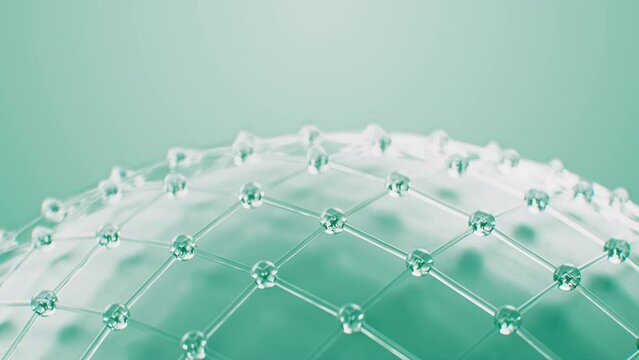 Plexus Rotating Green Globe Loop