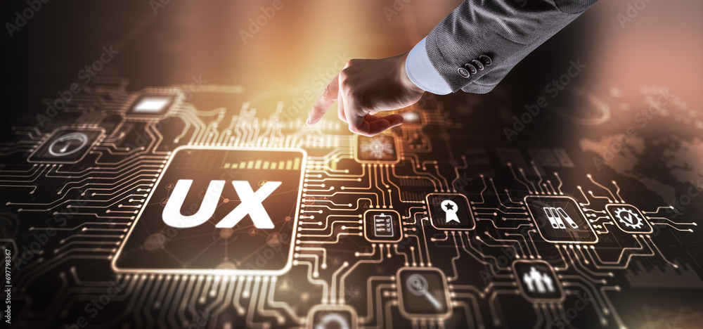 Wall mural mobile app user experience ux or app ux