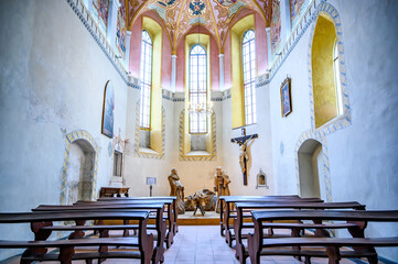 Betlehem scene in the church of Ljubljana castle
