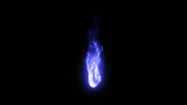 火の玉のループ映像