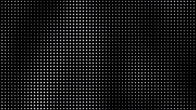Abstract halftone texture animation