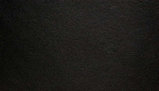 Close-up Rough, dusty and grainy black paper texture for background, flat and rough surface