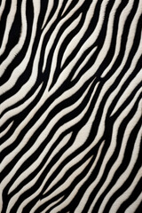 Zebra skin texture background close up