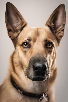Dog portrait image