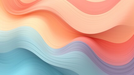 a colorful waves of lines
