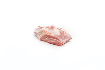 Assorted cuts of goat meat include shoulder, leg, loin, and ribs, offering a variety of flavors and textures for cooking and grilling.