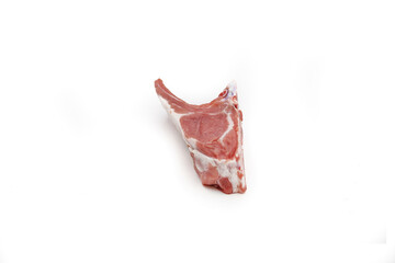 Assorted cuts of goat meat include shoulder, leg, loin, and ribs, offering a variety of flavors and textures for cooking and grilling.