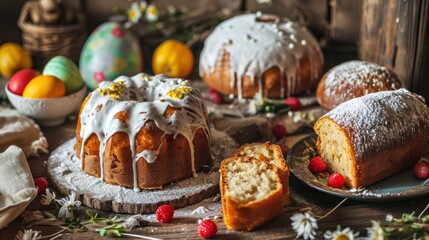 Kulich and Paska Easter Bread