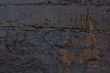 Black wall texture for design, wall in resin