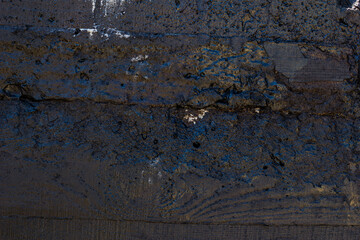 Black wall texture for design, wall in resin