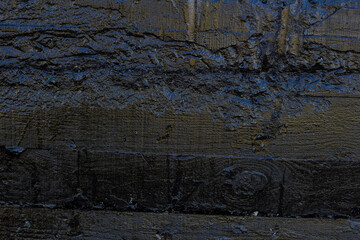 Black wall texture for design, wall in resin