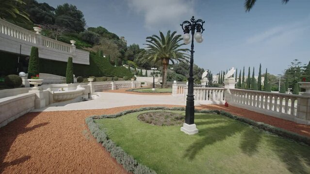Bahai Garden beautiful in Haifa, inside garden look
Beautifull sunny day at Bahai Garden,Haifa,israel,December,20, 2023
