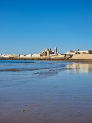 view of the beach