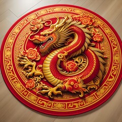Dragon Mat for the Year of the Dragon
