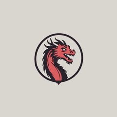 Dragon Logo EPS Format Design Very Coo