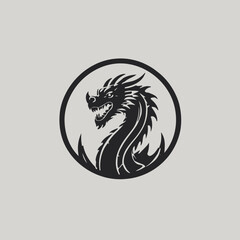 Dragon Logo EPS Format Design Very Coo