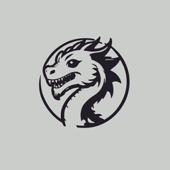 Dragon Logo EPS Format Design Very Coo