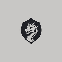 Dragon Logo EPS Format Design Very Coo