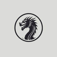 Dragon Logo EPS Format Design Very Coo