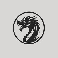 Dragon Logo EPS Format Design Very Coo
