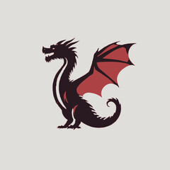 Dragon Logo EPS Format Design Very Coo