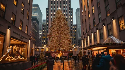 Wandaufkleber New york christmas © Dennis