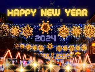 Happy New Year 2024 © Stanislaw