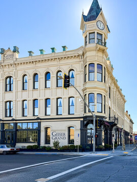 Historic Geiser Grand Hotel in Baker City, Oregon