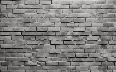 Grey brick wall background. Texture of grey brick wall backdrop