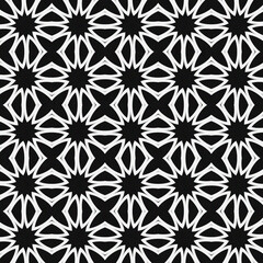 Black and white pattern design, abstract background 