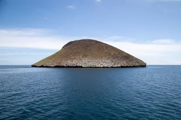 Foto op Canvas Daphne Major Island, a tuff cone volcano in the Galapagos Islands. © Grantat