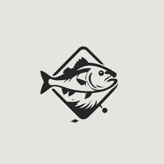 Fish Logo EPS Format Design Very Cool