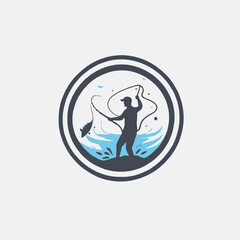 Fish Logo EPS Format Design Very Cool