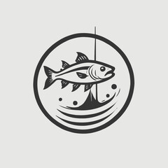 Fish Logo EPS Format Design Very Cool