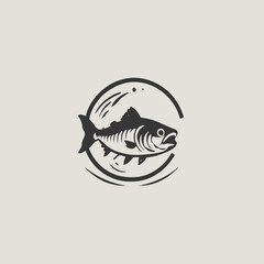 Fish Logo EPS Format Design Very Cool