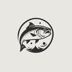 Obraz premium Fish Logo EPS Format Design Very Cool