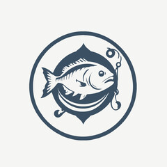 Fish Logo EPS Format Design Very Cool