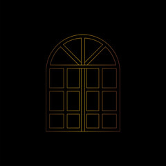 window logo design, frame logo design, construction, wood, vector, symbol, icon, building window, exterior, interior