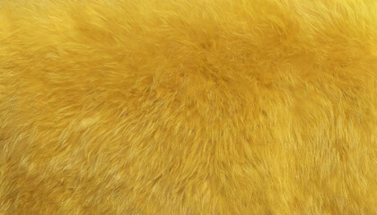 Seamless fluffy golden fur texture background