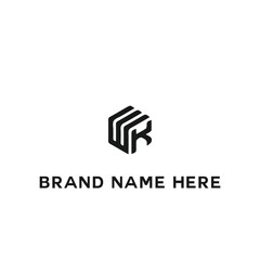 WK logo. W K design. White WK letter. WK, W K letter logo design. Initial letter WK linked circle uppercase monogram logo. W K letter logo vector design.	
