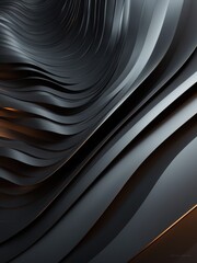 Black grey abstract modern background for design. Dark. Geometric shape. 3d effect. Diagonal lines