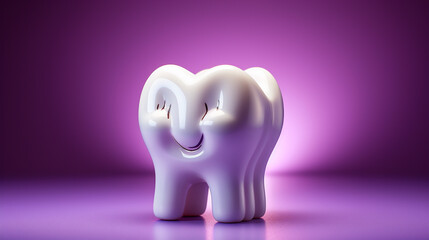 3d rendered illustration of a tooth