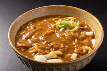牛スジ　カレーうどん