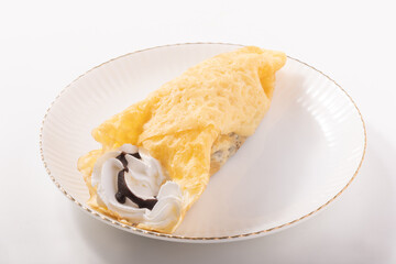 チョコバナナクレープ