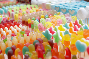 jelly candy sweet with sugar